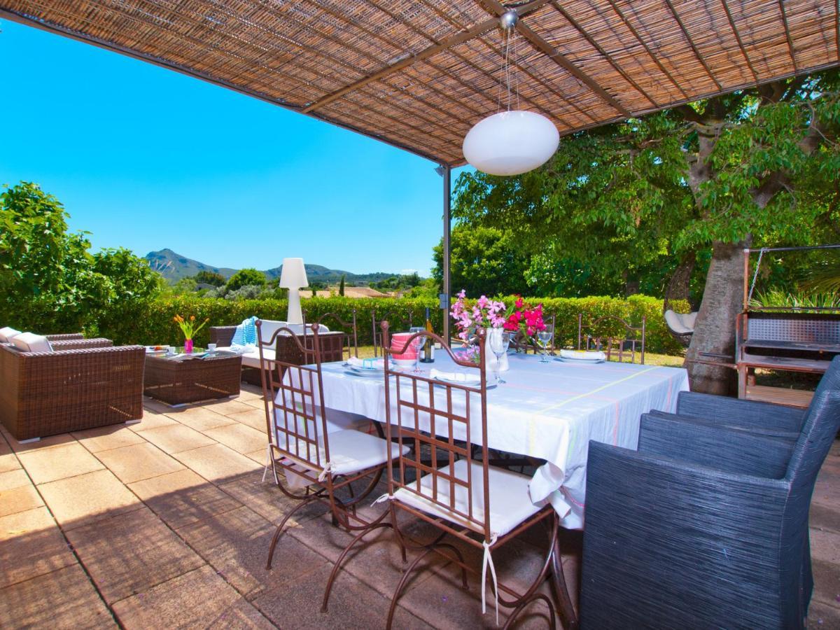 Villa Barcares Petit, Piscina, Jardines Junto A Playa En Alcudia Exterior photo
