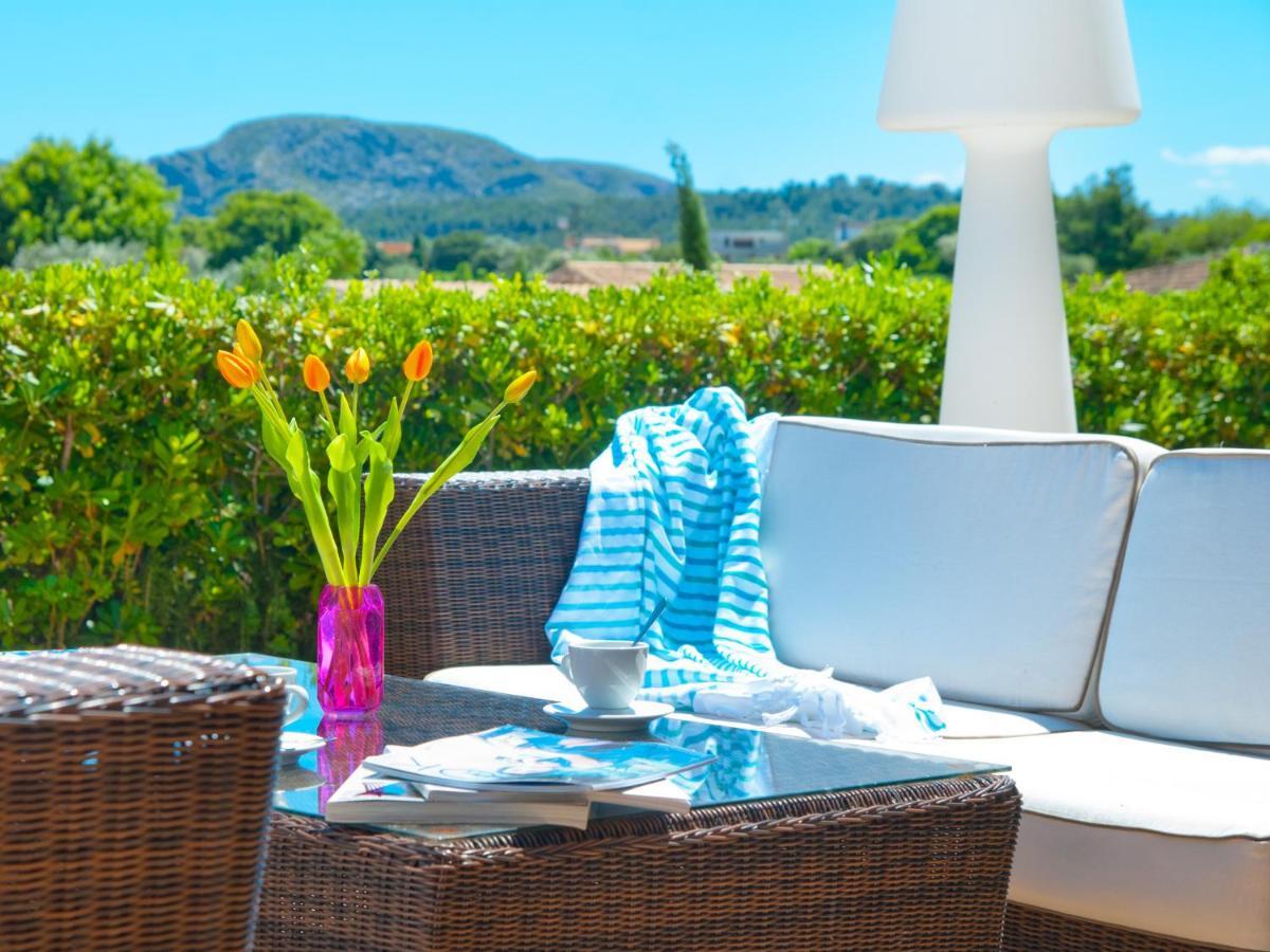 Villa Barcares Petit, Piscina, Jardines Junto A Playa En Alcudia Exterior photo