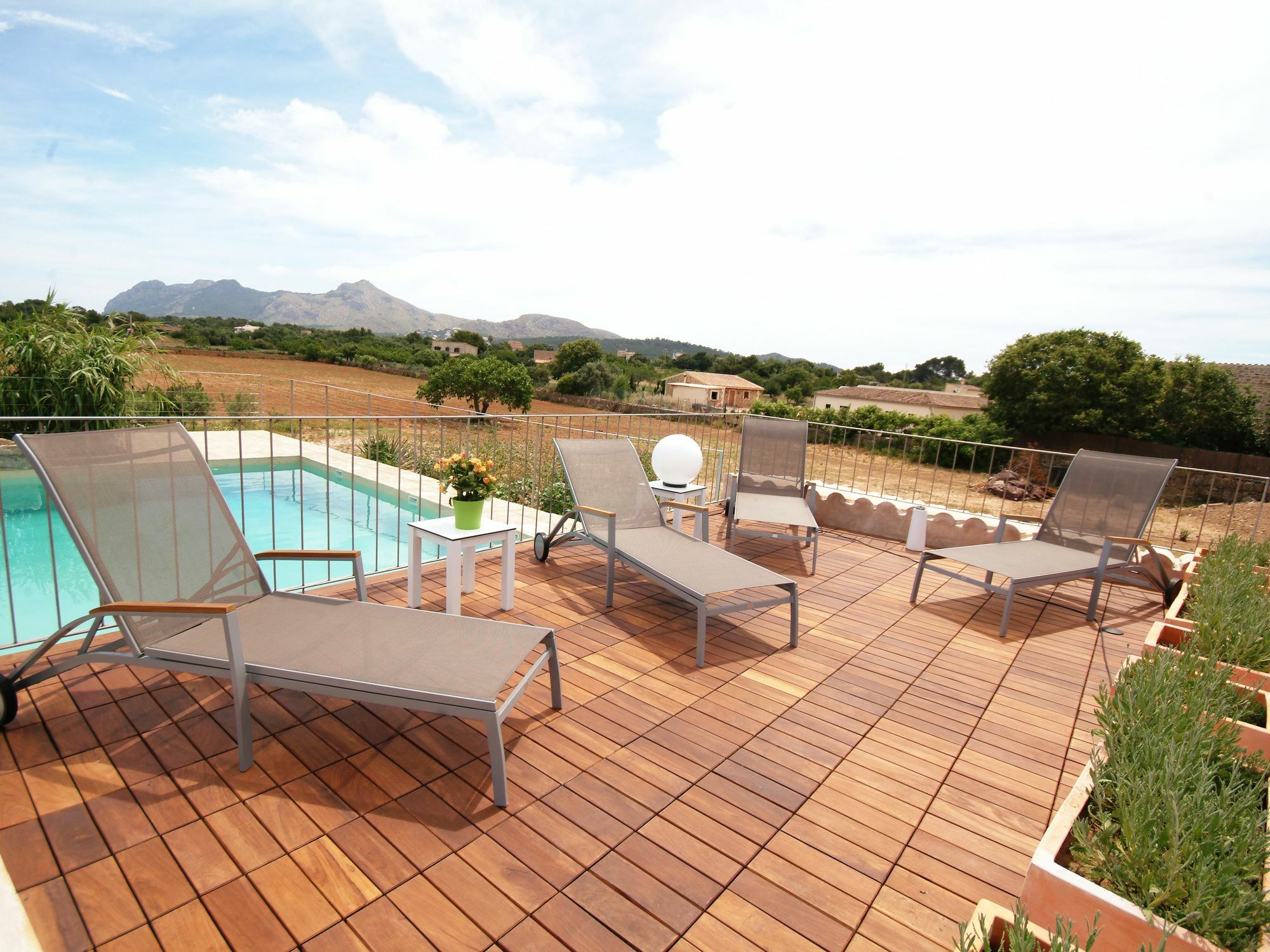 Villa Barcares Petit, Piscina, Jardines Junto A Playa En Alcudia Exterior photo